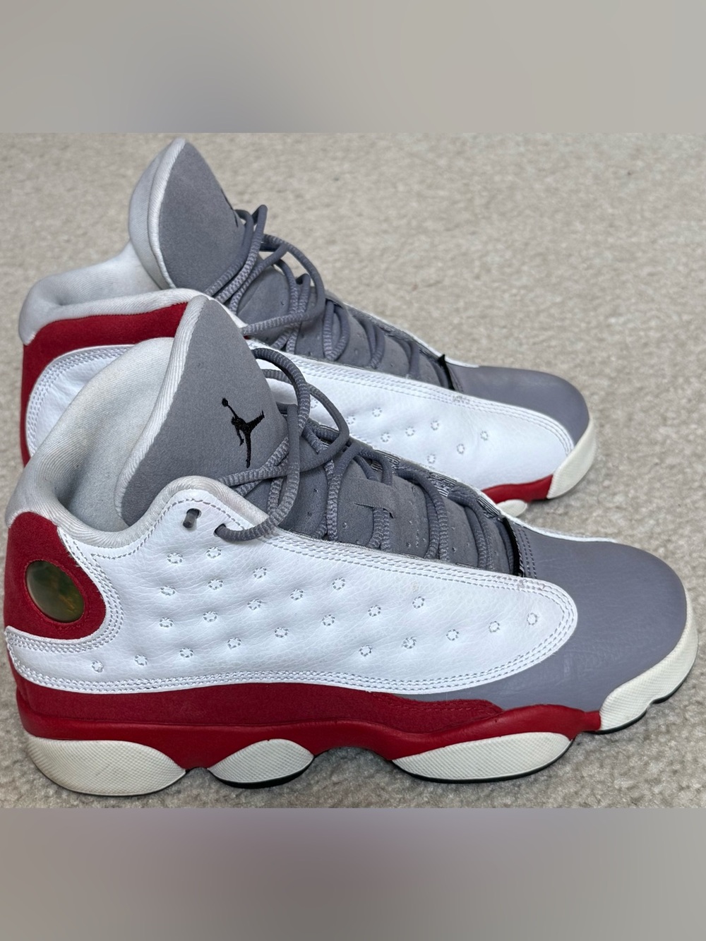 Jordan Retro 13 Grey Toe Grade School Size 5.5